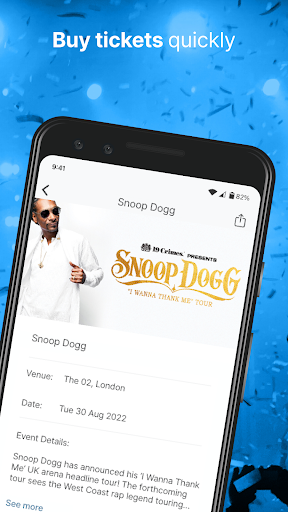 Ticketek UK Screen 3