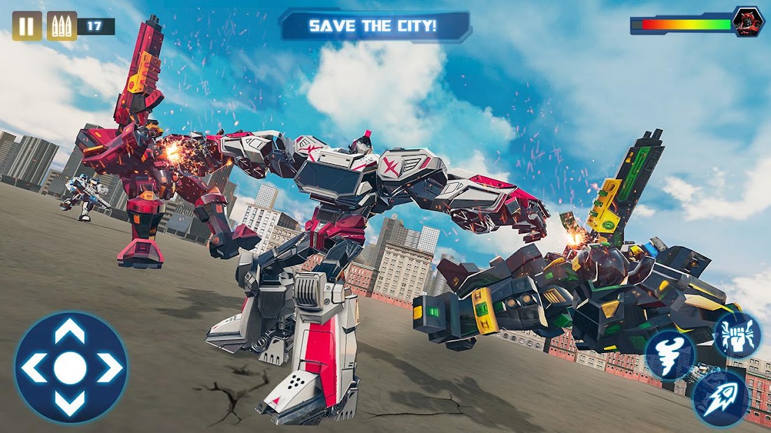 Screenshot 21 Tornado Héroe Coche Robot Simulador Juegos android
