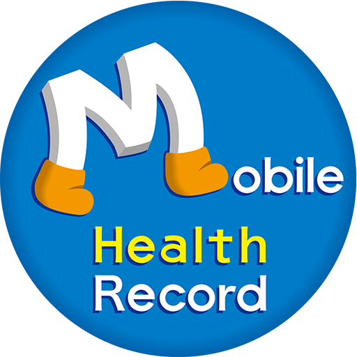 Mobile Health Record  Icon