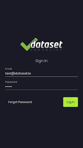 Android application Checklist screenshort
