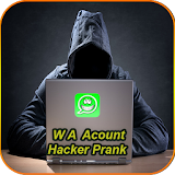 Account hacker prank icon