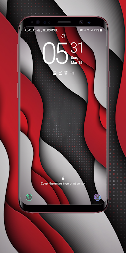 Red And White Wallpaper Screen 2