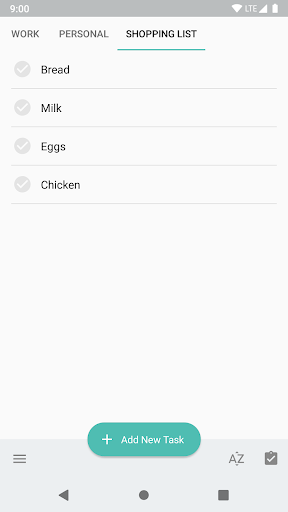Android application TAB ToDo: To-Do List, Reminder screenshort