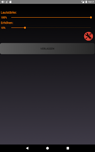 Volumenverstärker Screenshot