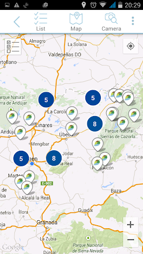Natural Areas of Jaén Screen 3