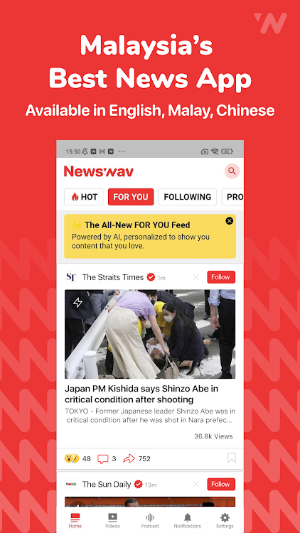 Newswav - Latest Malaysia News - 7.2.1 - (Android)