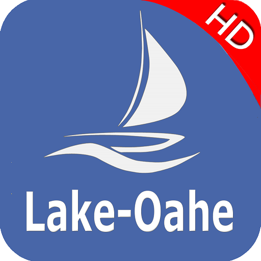 Lake Oahe S & N Dakota Chart logo