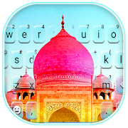 India Tajmahal Keyboard Theme