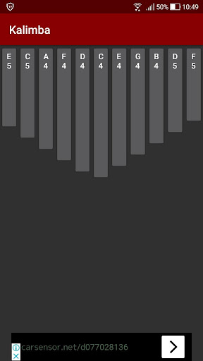 Android application Kalimba screenshort