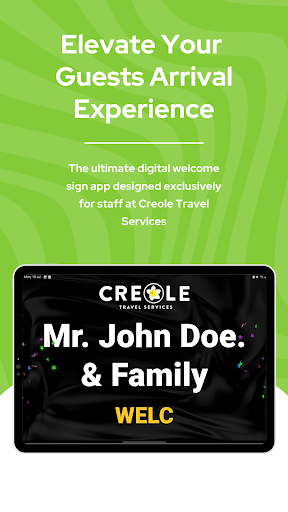 Android application Creole Greetz screenshort