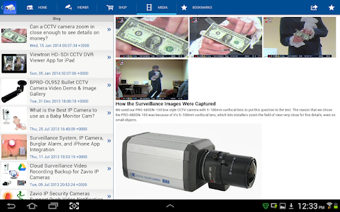 iCamViewer IP Camera Viewer Screenshot