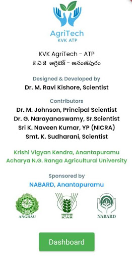 Android application KVK AgriTech-ATP screenshort