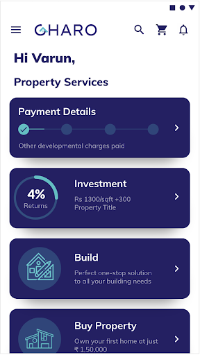 Gharo - property buying app Screen 2