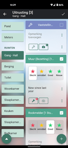 Planon Rental Assessor Screen 2