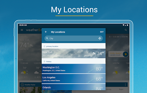 Weather & Radar – Storm radar v2022.11.2 MOD APK (Premium Unlocked) Free For Android 10