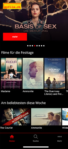 Android application play myfilm.ch screenshort
