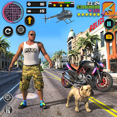 Bike Chase 3D Police Car Games MOD