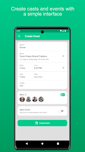Friendcasts Screen 3