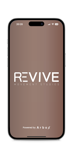 Android application Revive - movement studios screenshort