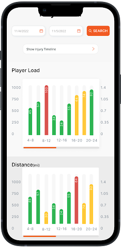 Android application GPS DataViz screenshort