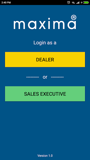 Android application Maxima Trade screenshort