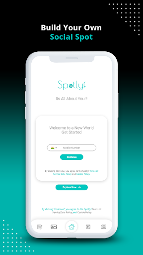 Android application SpotLyf screenshort