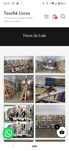 Sebo Touché Livros Usados Screen 2