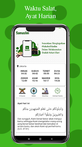 Samuslim: Muslim App Screen 2
