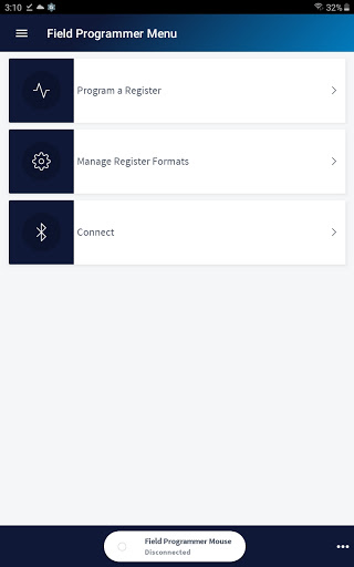 Android application Neptune 360 Field Manager screenshort