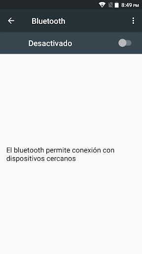 Android application Teclado y Touchpad BT screenshort