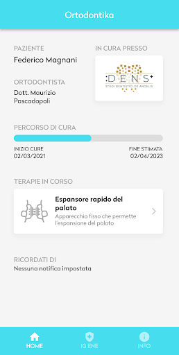 Android application Ortodontika screenshort