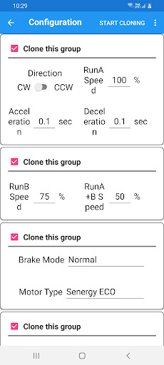 EZClone Screen 2