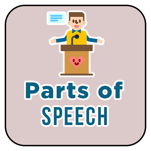 Parts of Speech guide logo