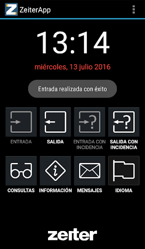 ZeiterApp3 Screen 2