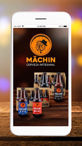 Android application Machin Cerveza Artesanal screenshort