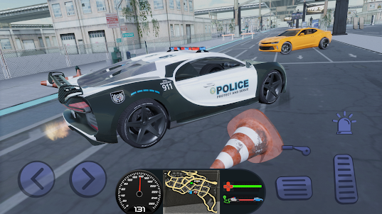 Gang War: Bugatti Police Racer