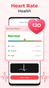 Blood Pressure Diary - BP & HR