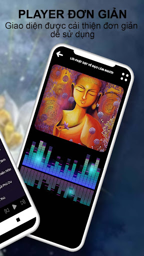 Android application Nhạc Thiền Trút Bỏ Bụi Trần screenshort