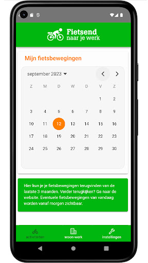 Fietsend Naar Je Werk Screen 2