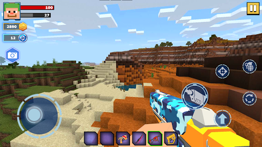 Fire Craft: 3D Pixel World screenshots 4