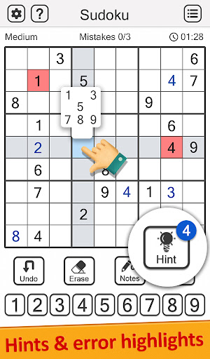 Sudoku Classic Puzzle Game Screen 2
