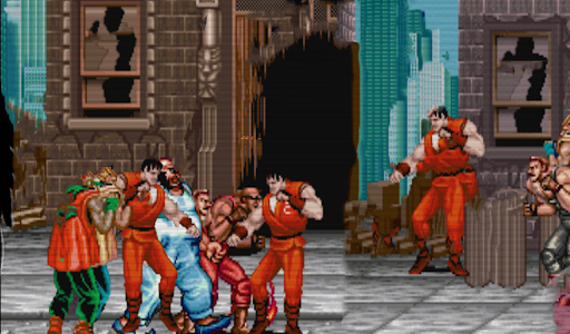 Android application Final fight arcade game 1989 screenshort