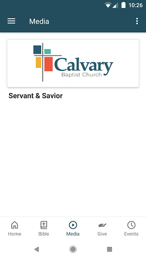 Calvary Baptist Church RMNC Screen 2