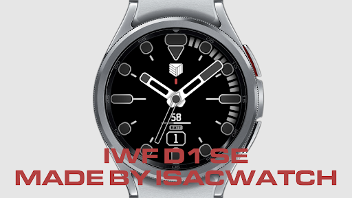 Android application IWF D1 SE watchface screenshort