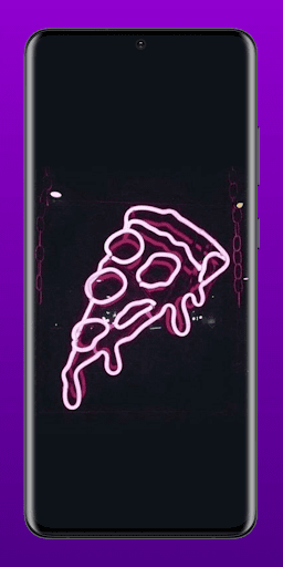 Glowing Neon Wallpaper 4K Screen 2