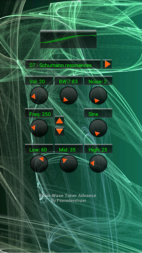 Brain Wave Tuner Advance Screenshot