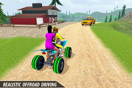 ATV Bike Taxi Sim 3D 1.1 APK + Mod (المال غير محدود) إلى عن على ذكري المظهر