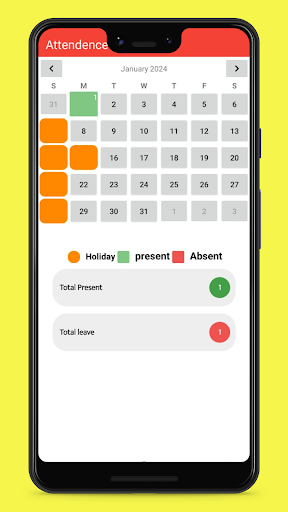 Android application ERP smart screenshort