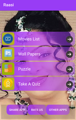 Android application RAASI -Movies List,Wallpapers screenshort