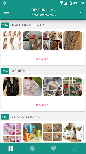 Android application DIY Fashion Ideas App screenshort
